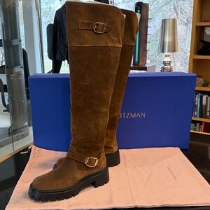 Stuart Weitzman Brown Over the Knee Boots - NWT